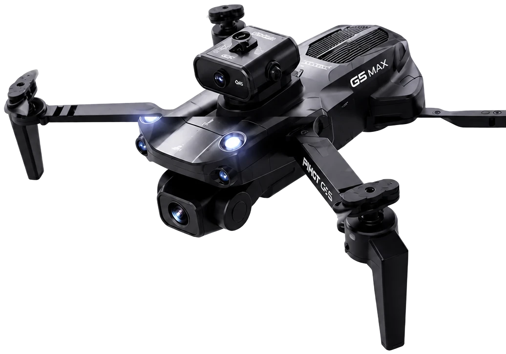 PIHOT G5 Max dron — Dual kamera · HD prijenos uživo
